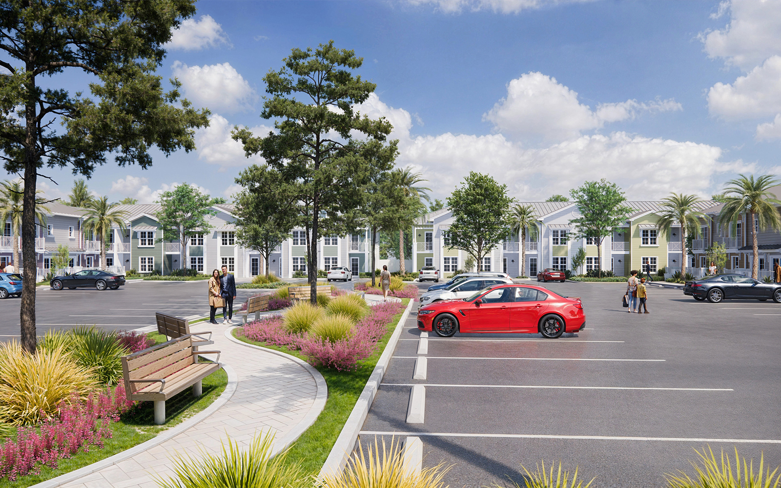 The Park West at Homestead rendering