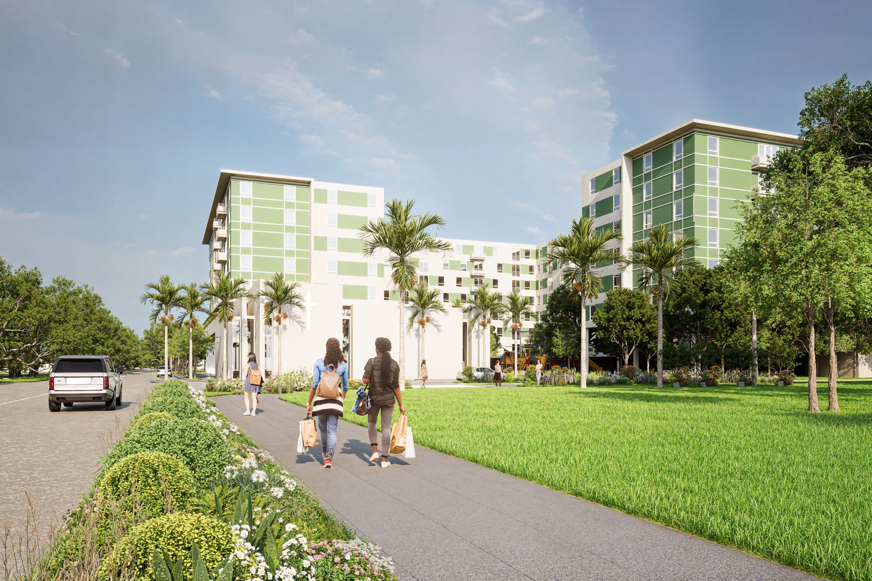 Homestead Commons rendering